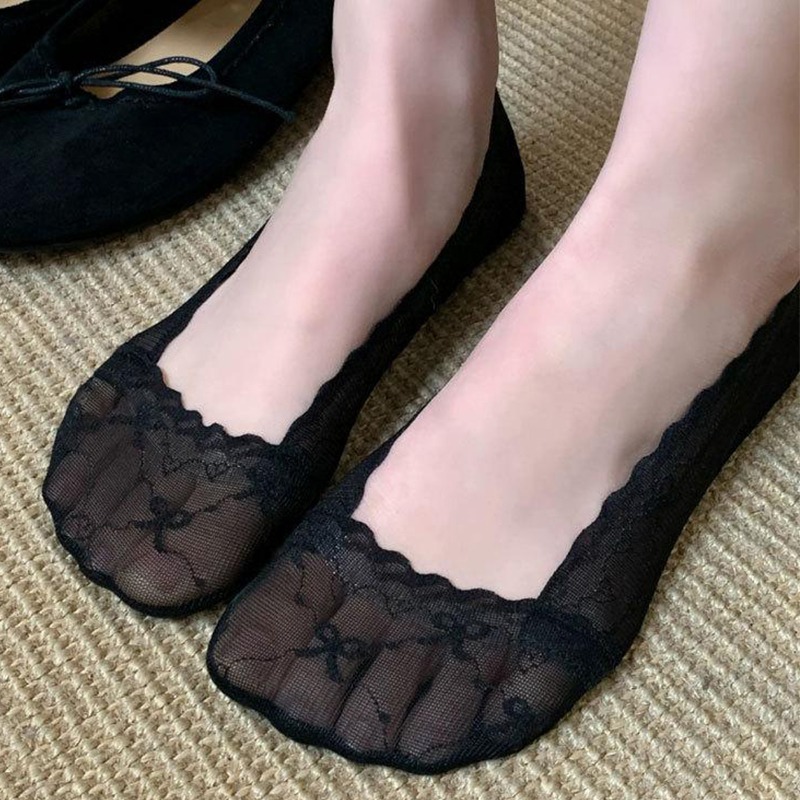 Invisibility Sock Loafer - Chaussettes bateau pour femme à bordure