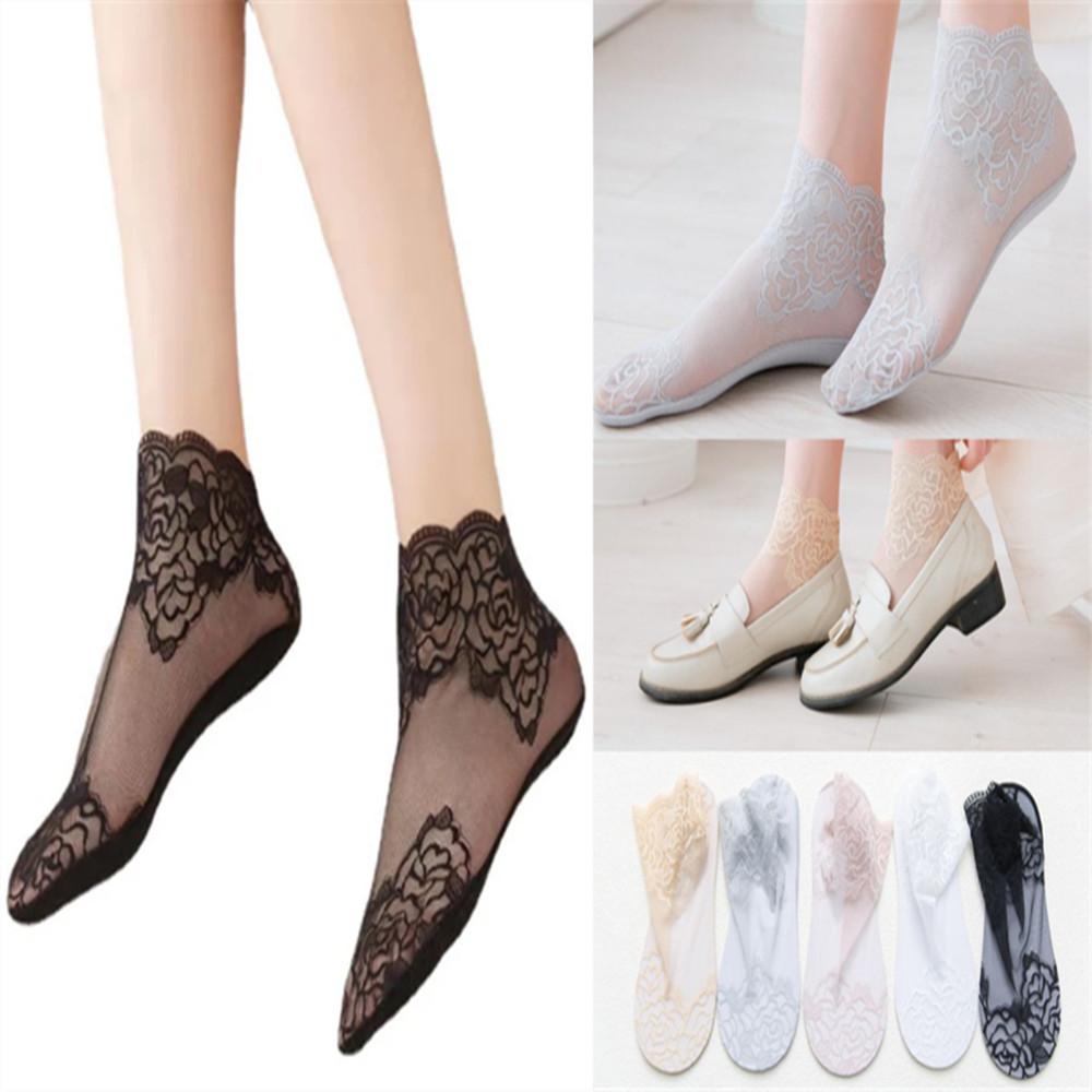 Chaussettes fines en dentelle  - Invisibility Sock Loafer avis et prix